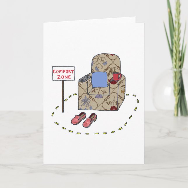 Comfort Zone Der sonnige Vatertag Karte (Vorderseite)