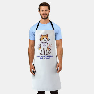 Comfortable & custom design cooking apron for both schürze