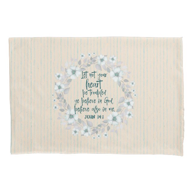 Comforting Bible Verse Kissenbezug (Vorderseite)