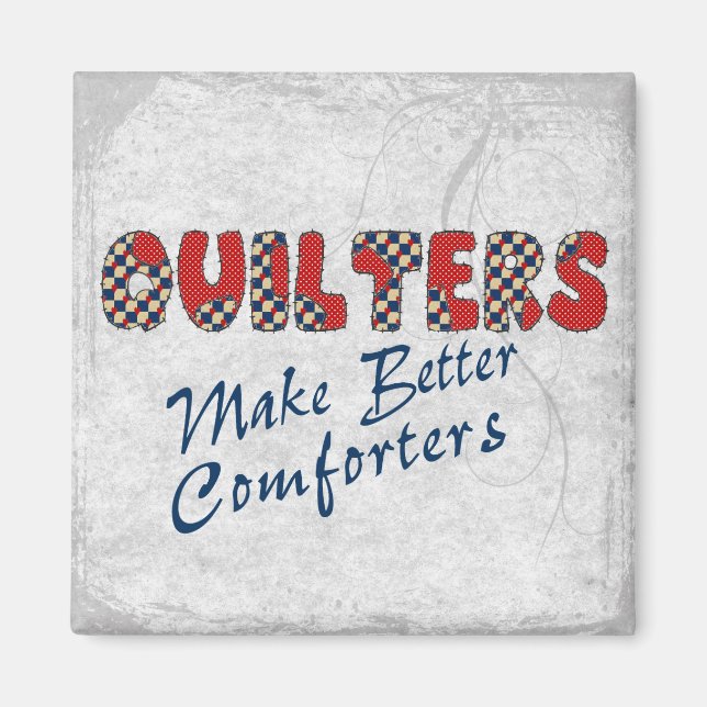 Comforting Quilters Magnet (Vorne)