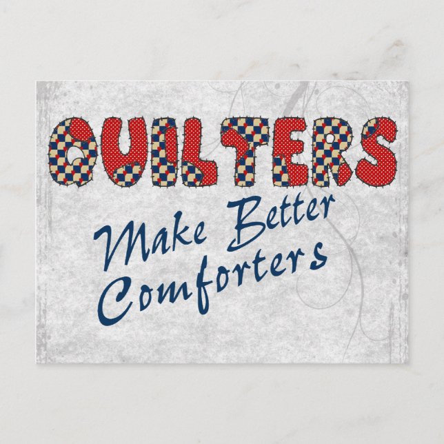 Comforting Quilters Postkarte (Vorderseite)