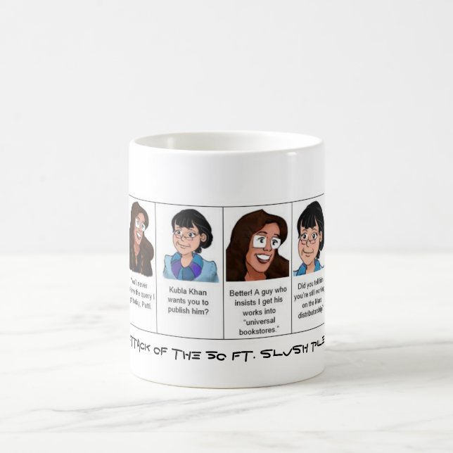 Comic 1 vom Angriff des 50 ft.-Schlamm-Stapels Kaffeetasse (Mittel)