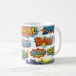Comic Action Word Kaffeetasse