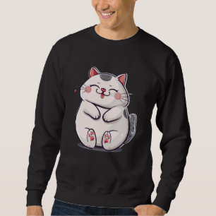 Comic Art Kitten Pet Lover Spielerisch Niedliche K Sweatshirt