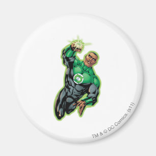 Comic-Art - oben fliegend Magnet