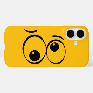 Comic-Augen Lustige Illustrationen iPhone 16 Hülle