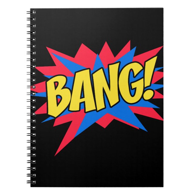 COMIC BANG NOTIZBLOCK (Vorderseite)