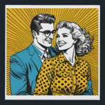 Comic Book Affair Pop Art - Retro-inspiriert Künstlicher Leinwanddruck<br><div class="desc">Genießen Sie die Nostalgie des klassischen Comic-Buchlebens mit diesem faszinierenden Comic Book Affair Pop Art! Dieses Kunstwerk verbindet wunderbar das Wesen der Retro-Comicen mit der Kühnheit der Pop-Kunst und schafft so ein optisch atemberaubendes und spielerisches Meisterwerk. Tauchen Sie ein in die lebendigen Farben, dynamischen Kompositionen und expressiven Figuren, die den...</div>