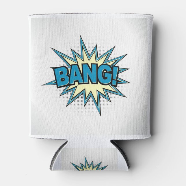 Comic Book BANG! Dosenkühler (Vorderseite)