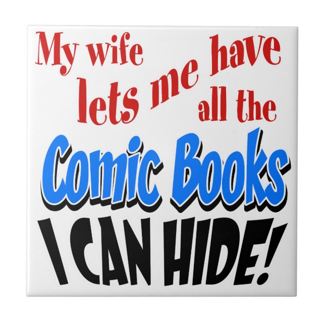 Comic Book Collections Fliese (Vorderseite)