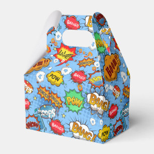 Comic Book Favor Box Geschenkschachtel