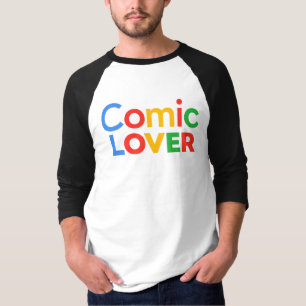 Comic-Book-Liebhaber-Design T-Shirt
