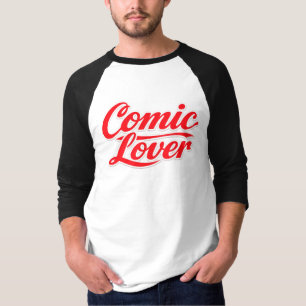Comic-Book-Liebhaber-Fett-Design 6 T-Shirt