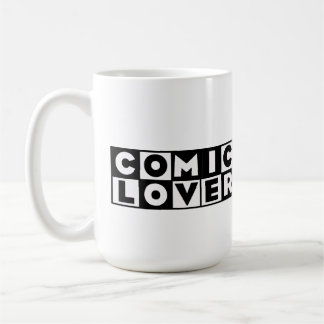 Comic-Book-Liebhaber-Kühnes-Design Kaffeetasse