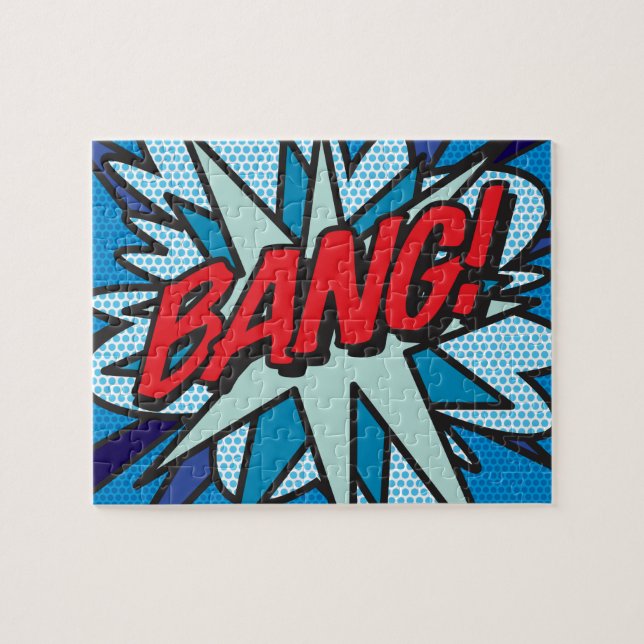 Comic Book Pop Art BANG (Horizontal)