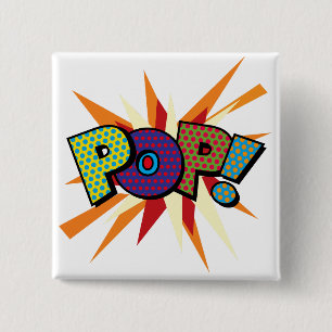 Comic-Book-Pop-Art-POP Button
