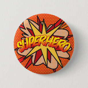 Comic-Book-Pop-Art-SUPERHELD Button