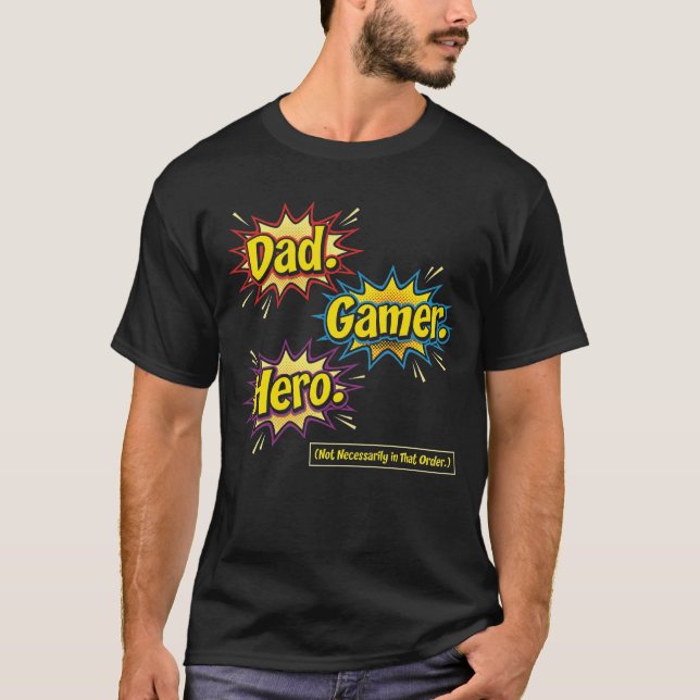 Comic Book Pop Art T-Shirt (Vorderseite)