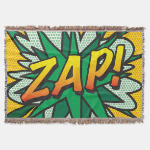 Comic Book Pop Art ZAP Decke