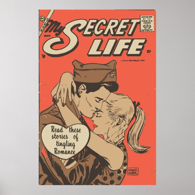 Comic Book Romance My Secret Life 22 Poster (Vorne)