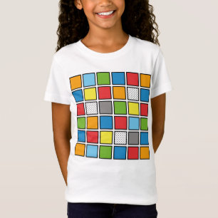 Comic Book Style Squares T - Shirt