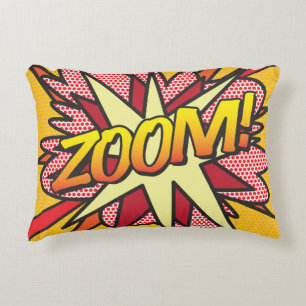 Comic Book ZOOM! Akzent-Kissen Dekokissen