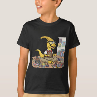 Comic-Books über Dinosaurier Superhelden Actionfig T-Shirt