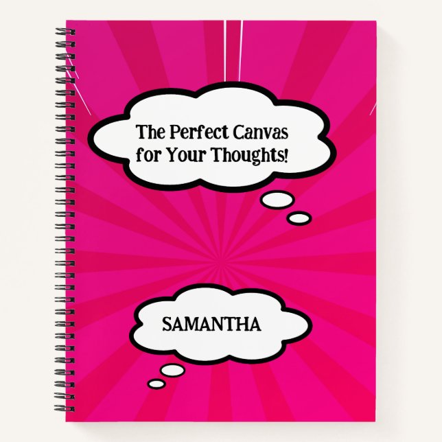 Comic-Buch cool niedliche einzigartige Trend-Graph Notizbuch (Vorderseite)