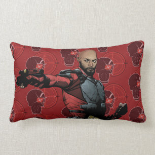 Comic-Buch-Kunst der Selbstmord-Gruppe-  Deadshot Lendenkissen