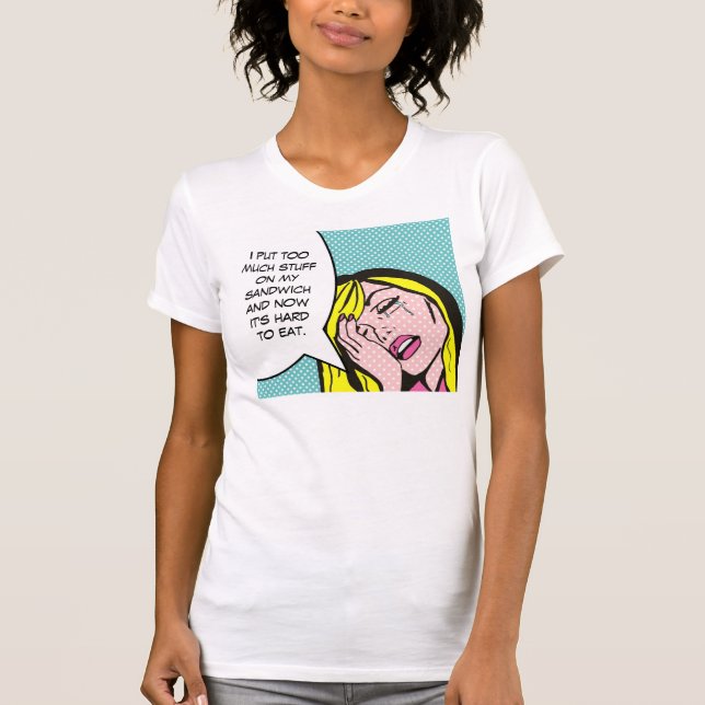 Comic-Buch-T - Shirt (Vorderseite)