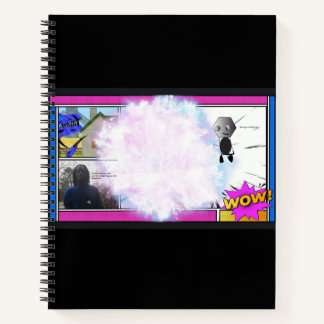 Comic Buchbuch für Lehre und Kunst Notizbuch