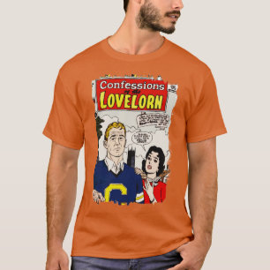 Comic-Buchcover Retro Heartgebrochen Vintag Li T-Shirt