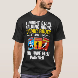 Comic Bücher Kunst für Männer Frauen Comic Buchsam T-Shirt