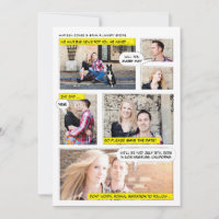 Comic Buchstil Save the Date