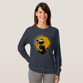 Comic Cartoon Cat | Langschläfchen für Frauen T-Shirt