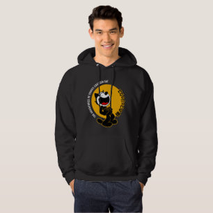 Comic Cartoon Cat Männer Hoodie