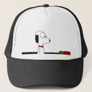 Comic-Cartoon-Hund Truckerkappe