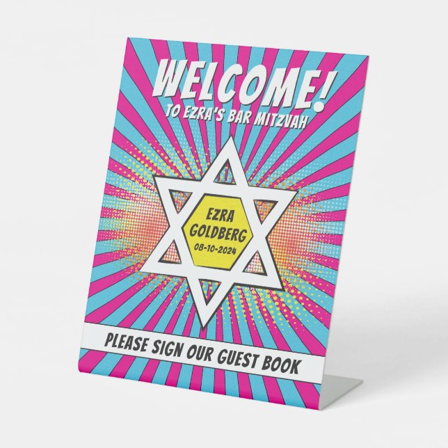 Comic Comic Buch Bar Mitzvah Star von David Sockelschild (Vorderseite)