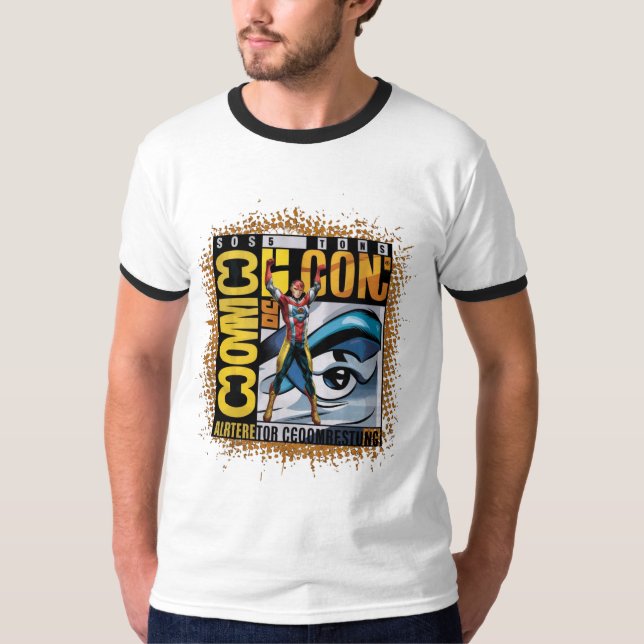 Comic-Con-Cosplay-Meisterwerk T-Shirt (Vorderseite)