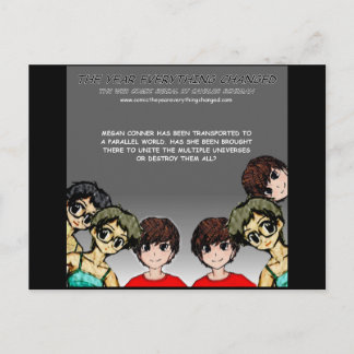 Comic: Das Jahr alles veränderte sich Postkarte