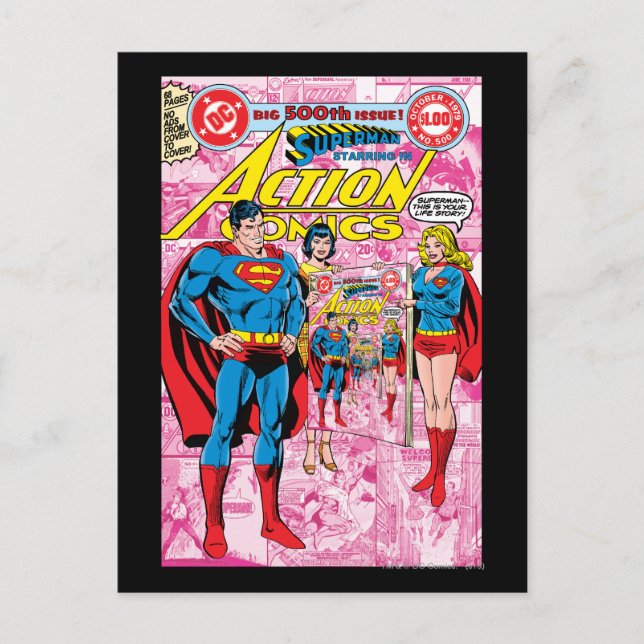 Comic der Aktion #500 Okt 1979 Postkarte (Vorderseite)