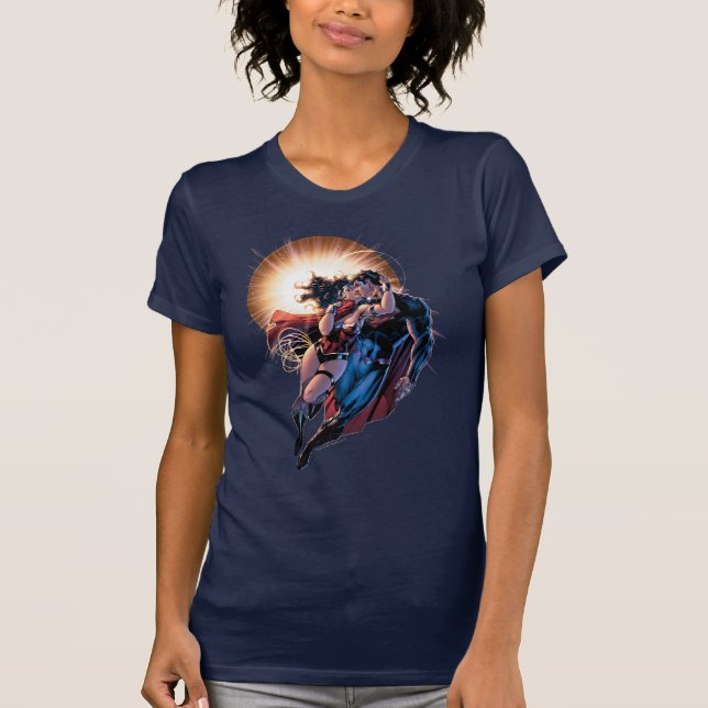 Comic der Gerechtigkeitsliga #12 Variante T-Shirt (Vorderseite)