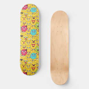 Comic Emoji Skateboard