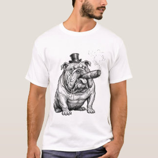 Comic English Bulldog: Funny Dog Lover T-Shirt