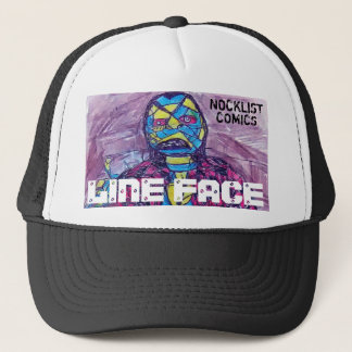 COMIC FÜR DIE LINIENFACE TRUCKERKAPPE