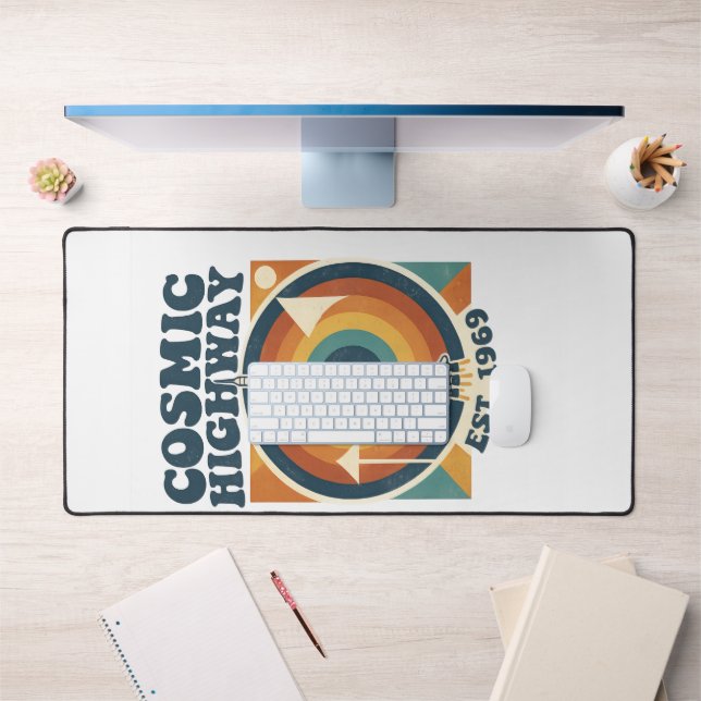 Comic Highway – Fun Pop Art for Comic Fans Schreibtischunterlage (Büro 1)