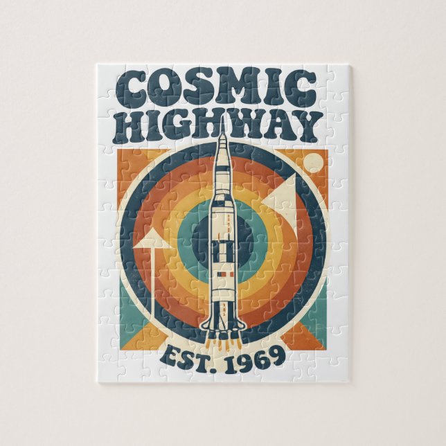 Comic Highway – Fun Pop Art für Comic-Fans (Vertikal)