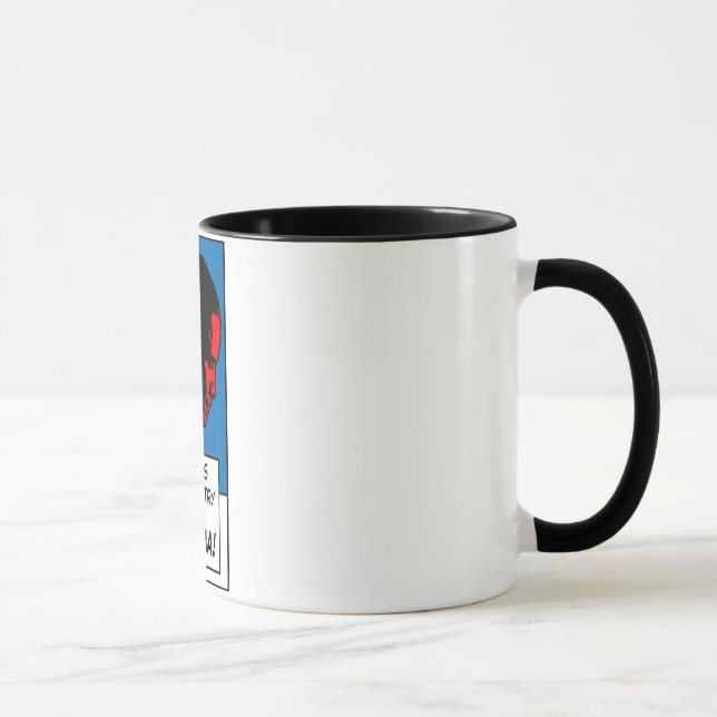 Comic-Industrie für Obama-Wecker-Tasse Tasse (Rechts)