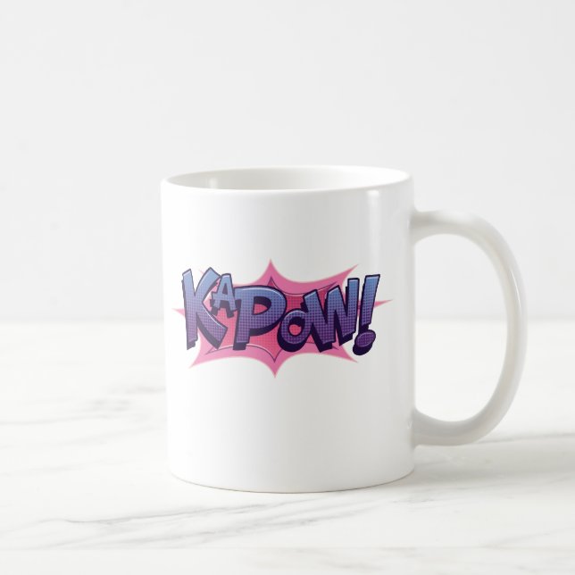 Comic KaPow! Kaffeetasse (Rechts)