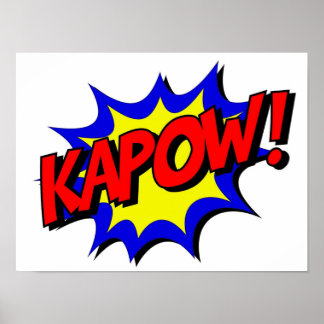 Comic Kapow Poster